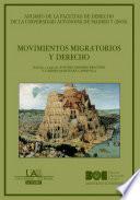 Libro Movimientos migratorios y derecho [Anuario de la Facultad de Derecho de la Universidad Autónoma de Madrid (AFDUAM) 7, 2003]