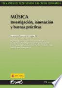 Libro Música. Investigación, innovación y buenas prácticas