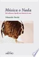 Libro Música o nada