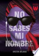 Libro No sabes mi nombre