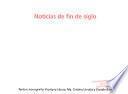 Libro Noticias de fin de siglo