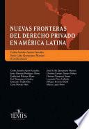Libro Nuevas fronteras del derecho privado en América Latina
