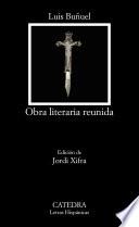 Libro Obra literaria reunida