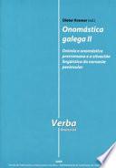 Libro Onomástica galega II.