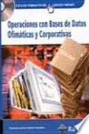 Libro Operaciones con Bases de Datos Ofimáticas y Corporativas
