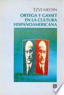 Libro Ortega y Gasset en la cultura hispanoamericana