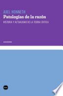 Libro Patologías de la razón