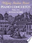 Libro Piano Concertos Nos. 1-6 in Full Score