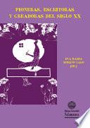 Libro Pioneras, escritoras y creadoras del siglo XX