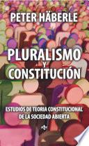 Libro Pluralismo y Constitución