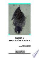 Libro Poesía y educación poética