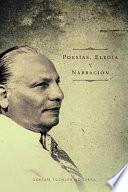 Libro Poesías, Elegía y Narración