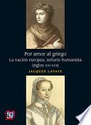 Libro Por amor al griego