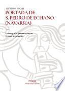 Libro PORTADA DE S. PEDRO DE ECHANO (NAVARRA)