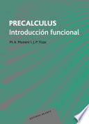Libro Precálculus. Introducción funcional