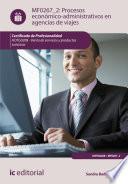 Libro Procesos económico-administrativos en agencias de viajes. HOTG0208
