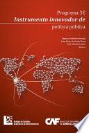 Libro Programa 3E - Instrumento innovador de política pública