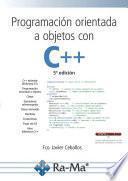 Libro Programación orientada a objetos con C++, 5ª edición.