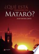 Libro ¿Qué está pasando en Mataró?