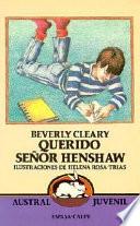 Libro Querido señor Henshaw
