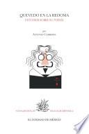 Libro Quevedo en la redoma.
