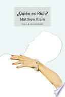 Libro ¿Quién es Rich?