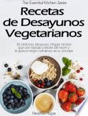 Libro Recetas de Desayunos Vegetarianos