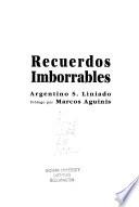 Libro Recuerdos imborrables