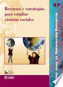 Libro Recursos y estrategias para estudiar ciencias sociales