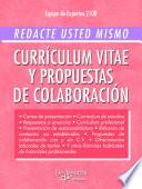 Libro Redacte usted mismo currículum vitae y propuestas de colaboración