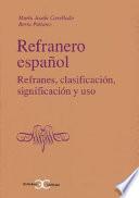 Libro Refranero español