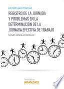 Libro Registro de la jornada y problemas en la determinación de la jornada efectiva de trabajo