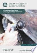 Libro Reparación de elementos metálicos. TMVL0309