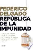 Libro República de la impunidad