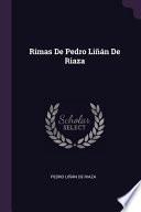 Libro Rimas de Pedro Liñán de Riaza