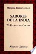 Libro Sabores de la India. 76 recetas de cocina