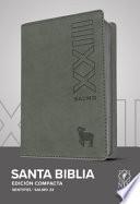 Libro Santa Biblia Ntv, Edición Compacta, Salmo 23 (Sentipiel, Gris)