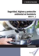 Libro Seguridad, higiene y protección ambiental en hostelería