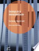 Libro Sociología de la internacionalización