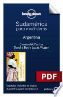 Libro Sudamérica para mochileros 3. Argentina