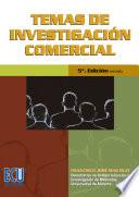 Libro Temas de Investigación Comercial