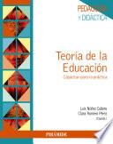 Libro Teoría de la Educación