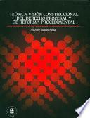 Libro Teórica visión constitucional del derecho procesal y de reforma procedimental