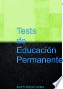 Libro Tests de Educación Permanente