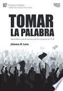 Libro Tomar la palabra. Islamofobia y participación política después del 15-M