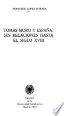 Libro Tomás Moro y España