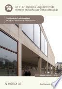 Libro Trabajos singulares y de remate en fachadas transventiladas. IEXD0409