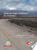 Libro Vías de bajo volúmen de tránsito