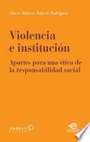 Libro Violencia e institución