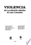 Libro Violencia en la región andina